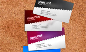 standard business card